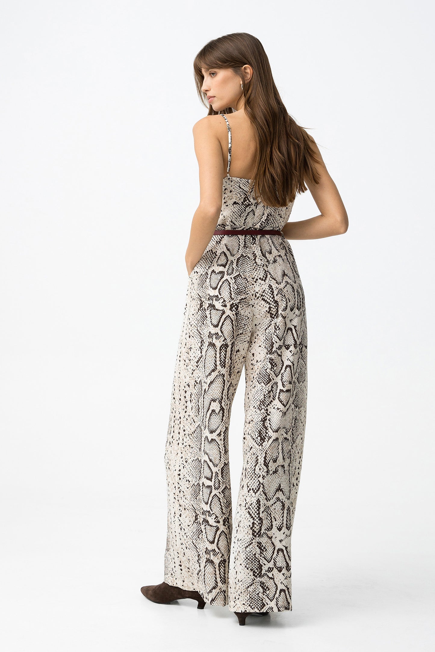 Mono beige estampado animal