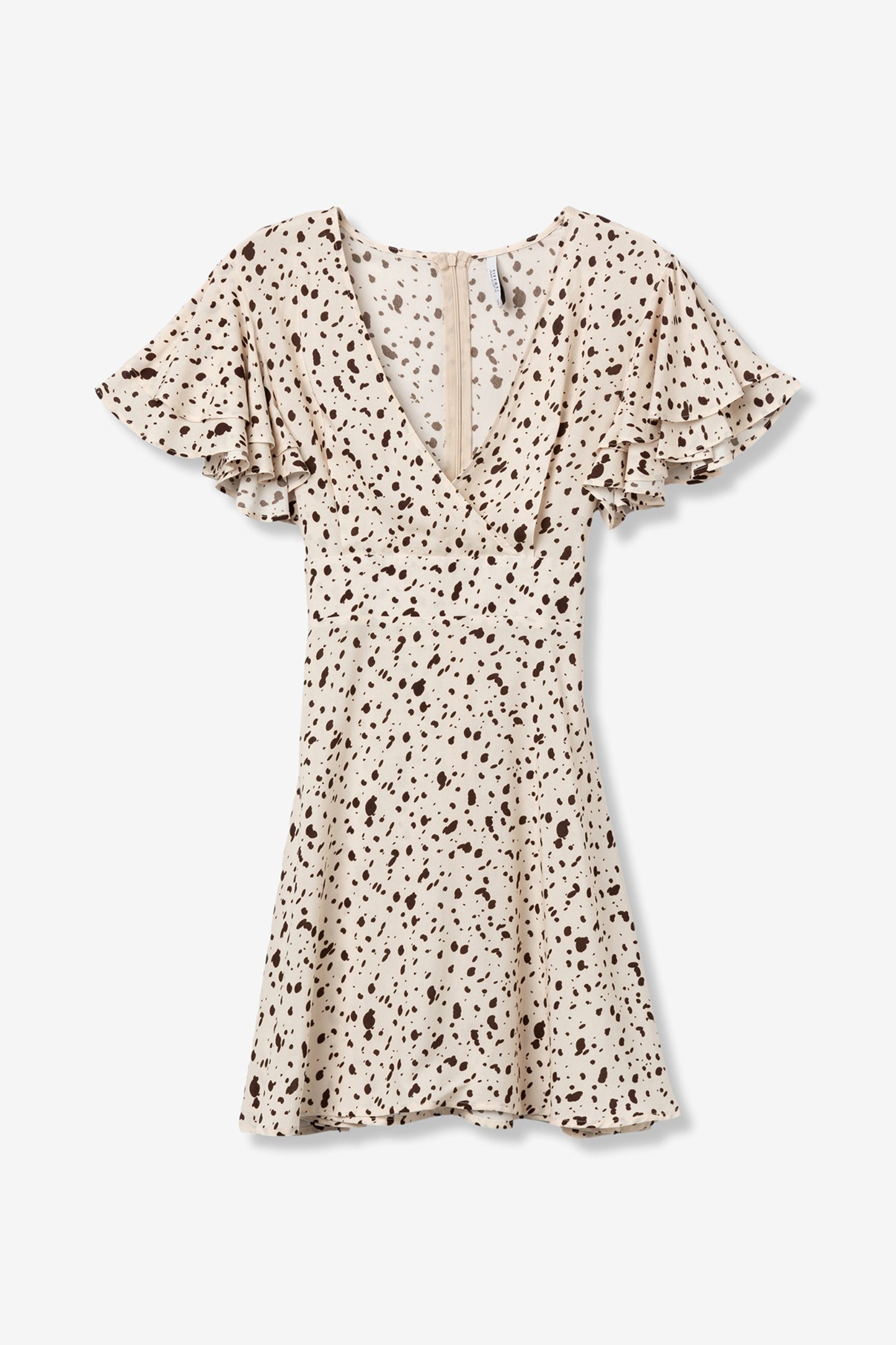 Vestido corto estampado