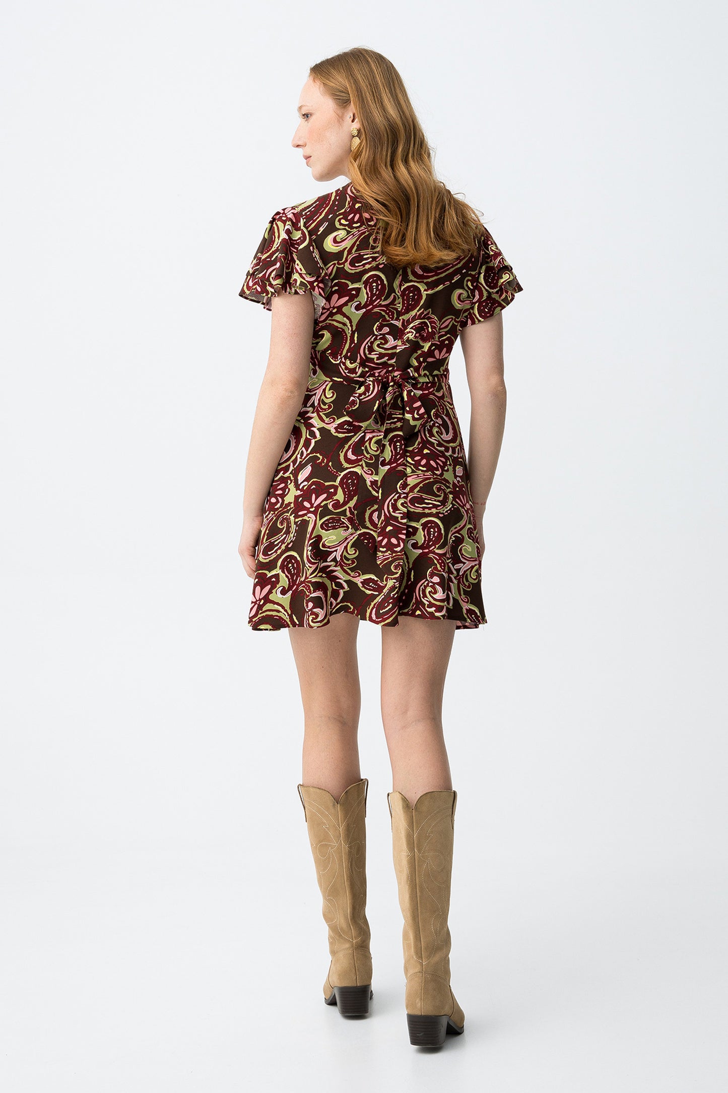 Vestido estampado boho chic
