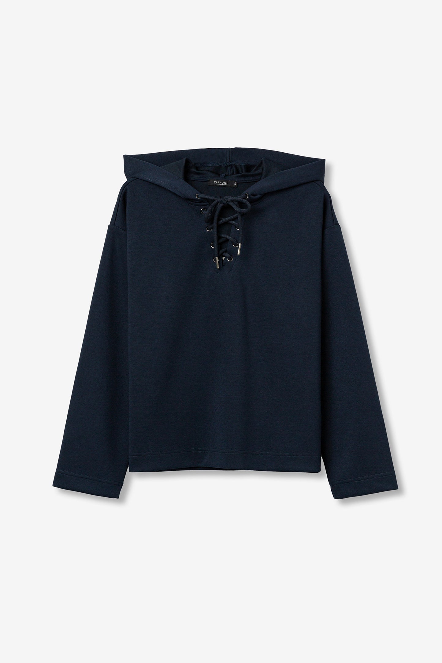 Sudadera azul oscuro capucha