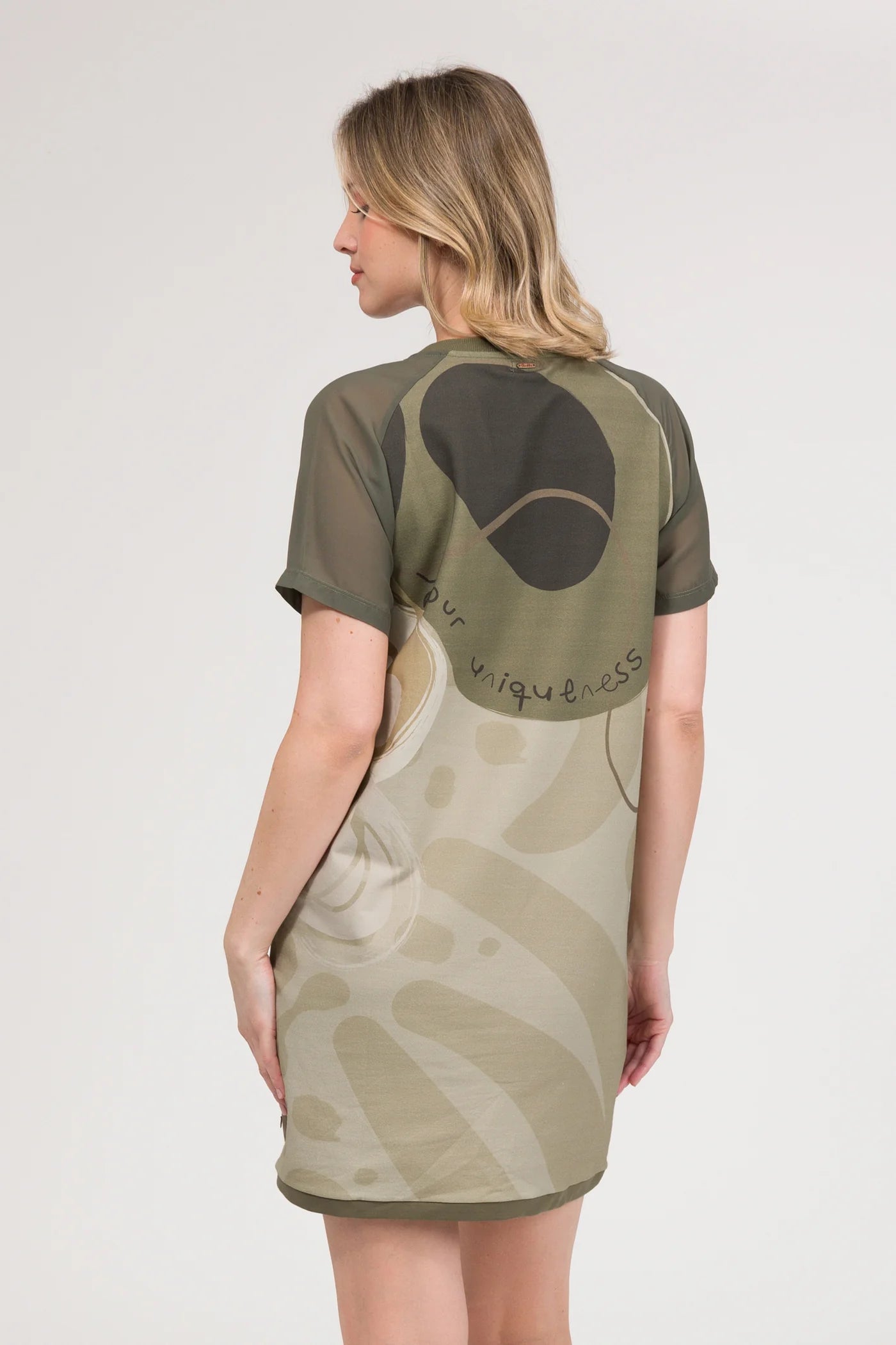 VESTIDO DE MANGA CORTA AURALIS