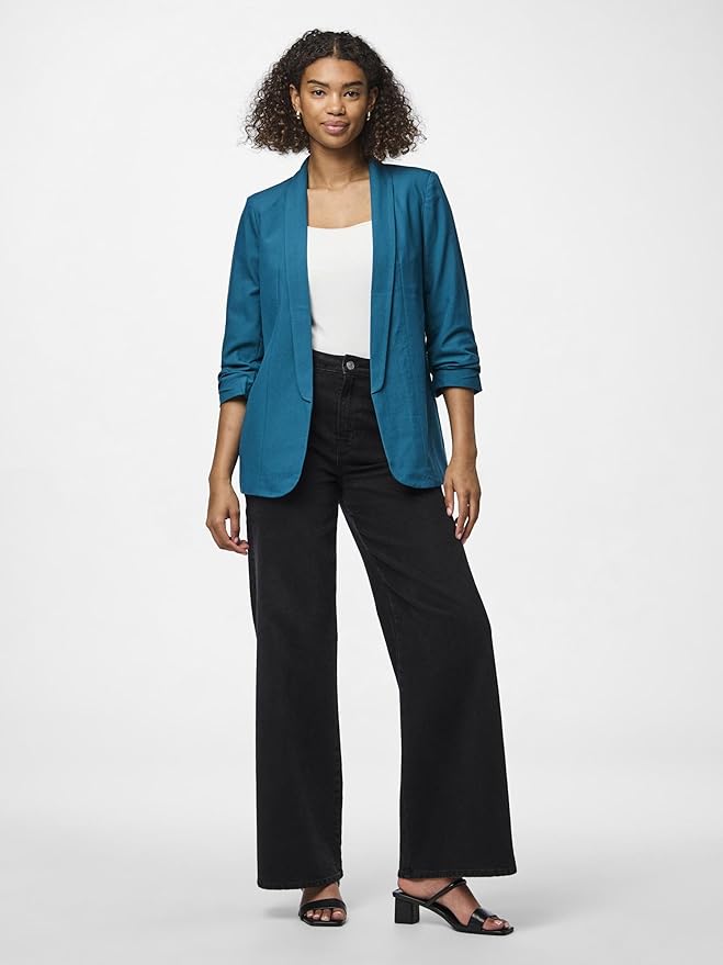Blazer turquesa