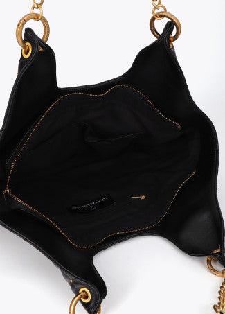 SHOPPER ACOLCHADA CON MINI TACHAS