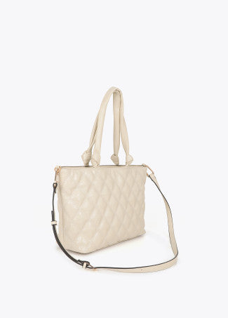 SHOPPER BLANCO ACOLCHADO