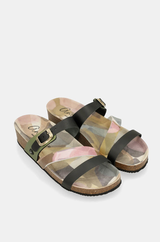 SANDALIAS VERDES BLOOM