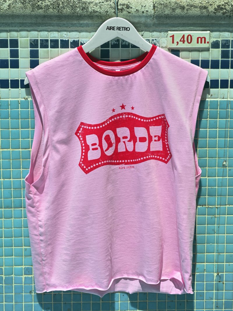 CAMI CHICA "BORDE" ROSA