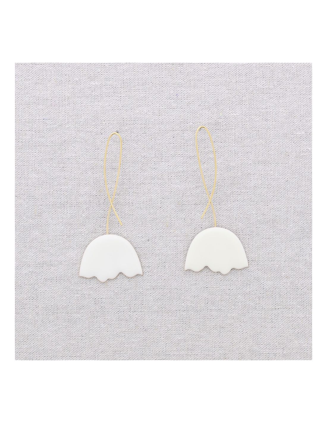 Pendientes tulipán