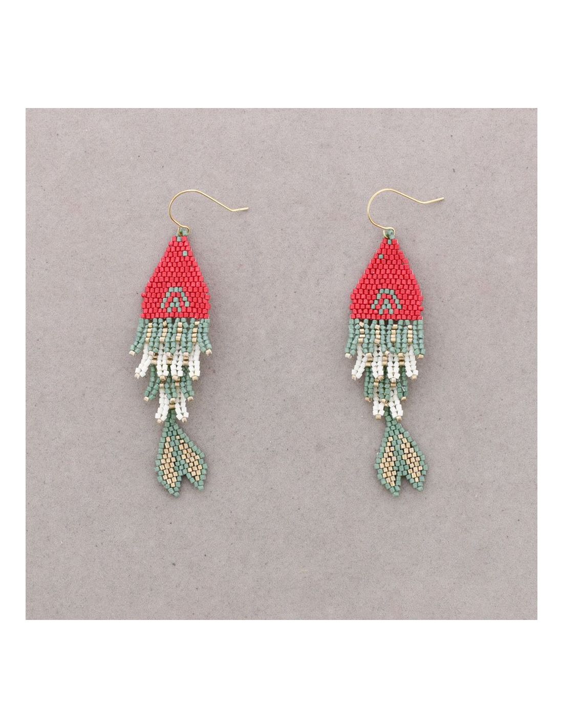 Pendientes pez colgantes