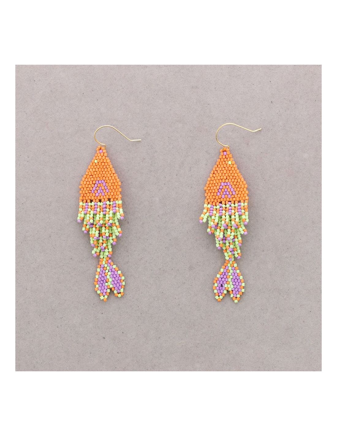 Pendientes pez colgantes