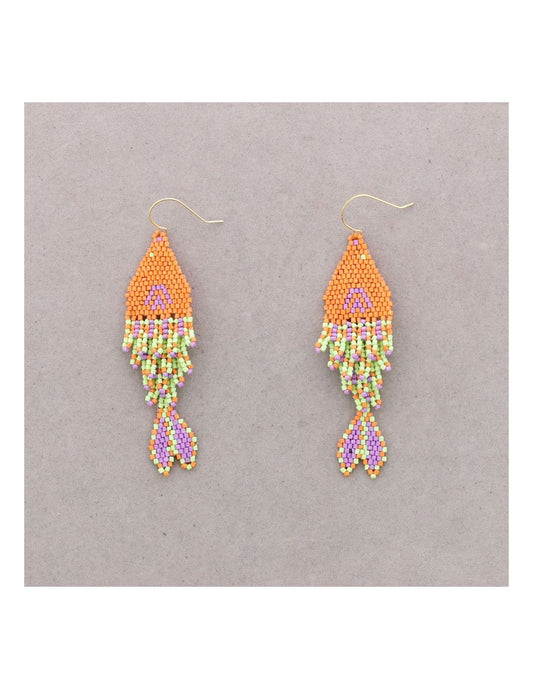 Pendientes pez colgantes